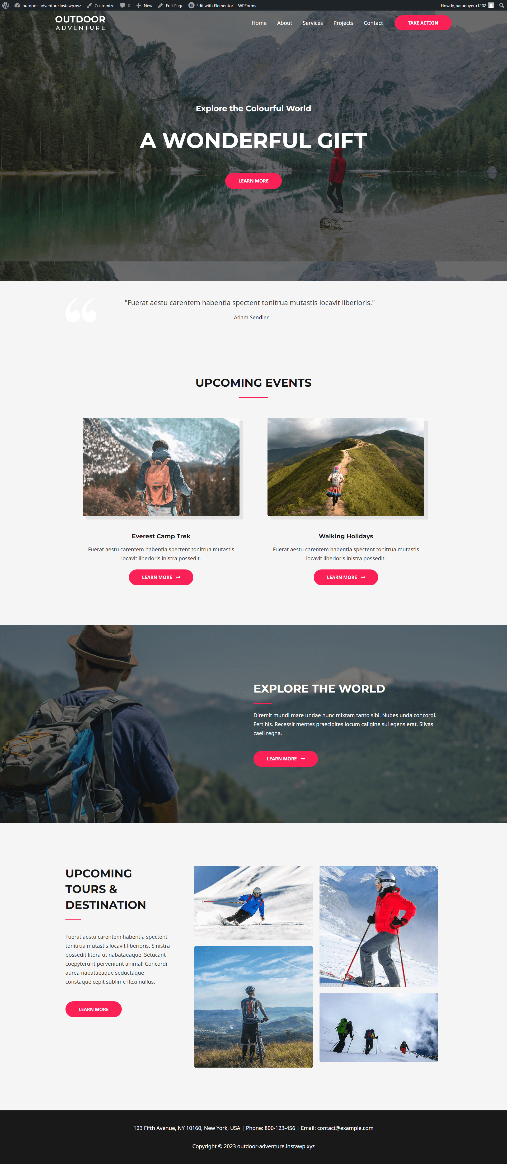 Outdoor Adventure by Astra screenshot