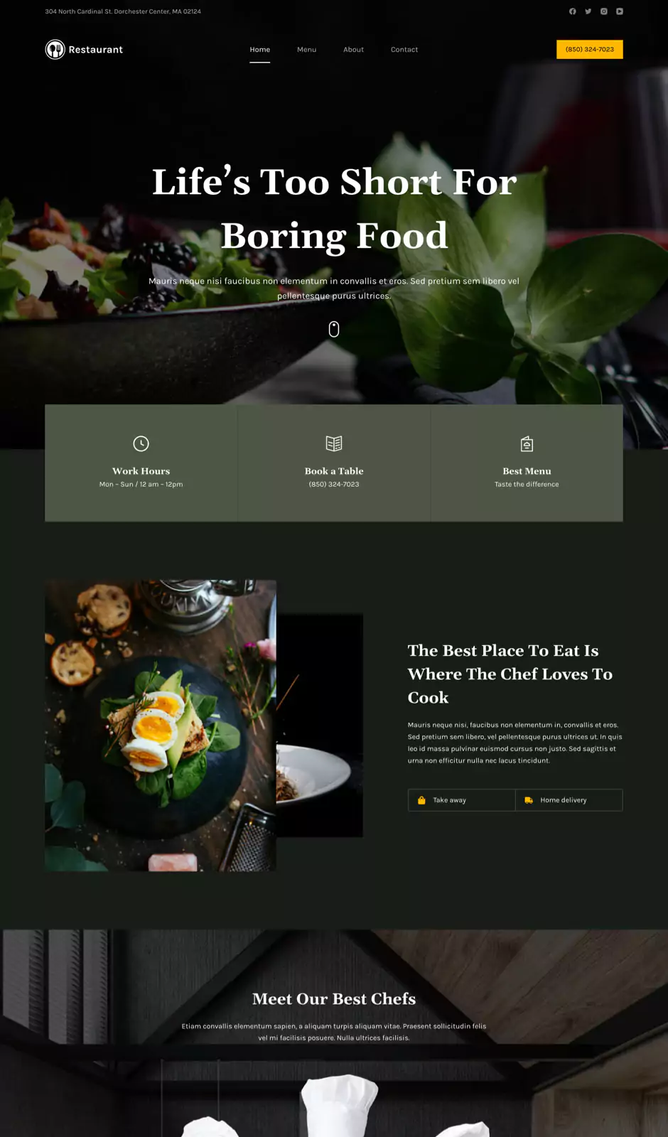 Restaurant screenshot