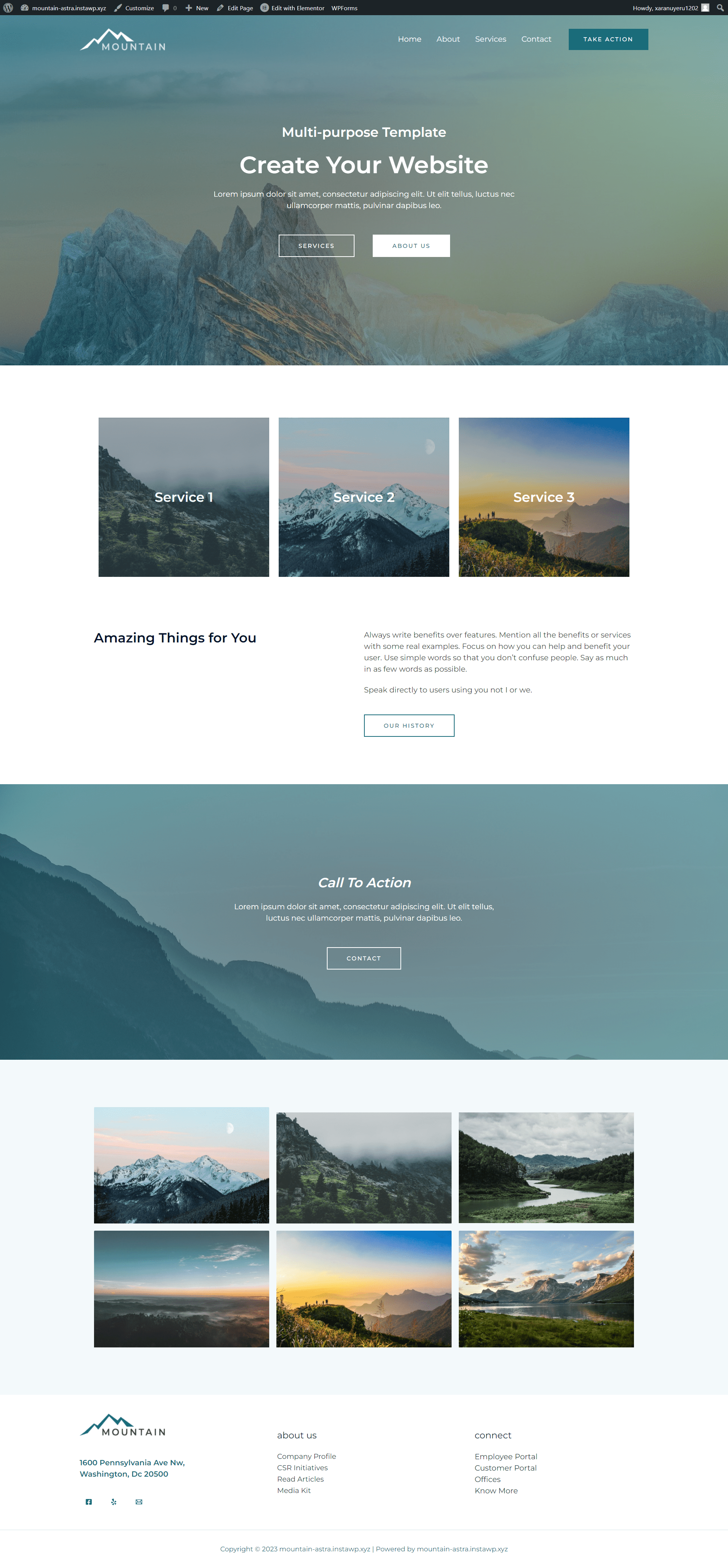 Mountain screenshot