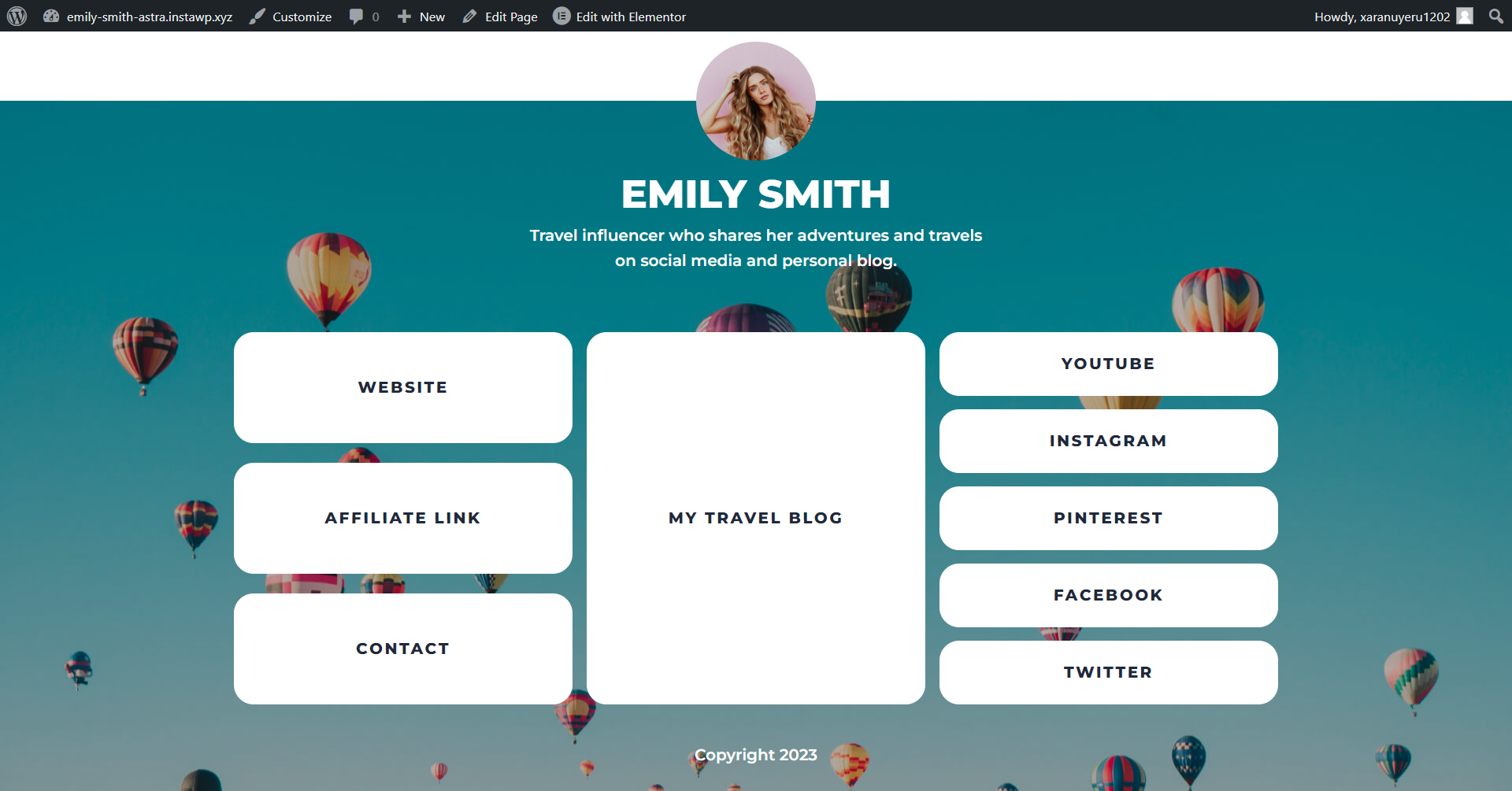 Emily Smith – Traveller screenshot
