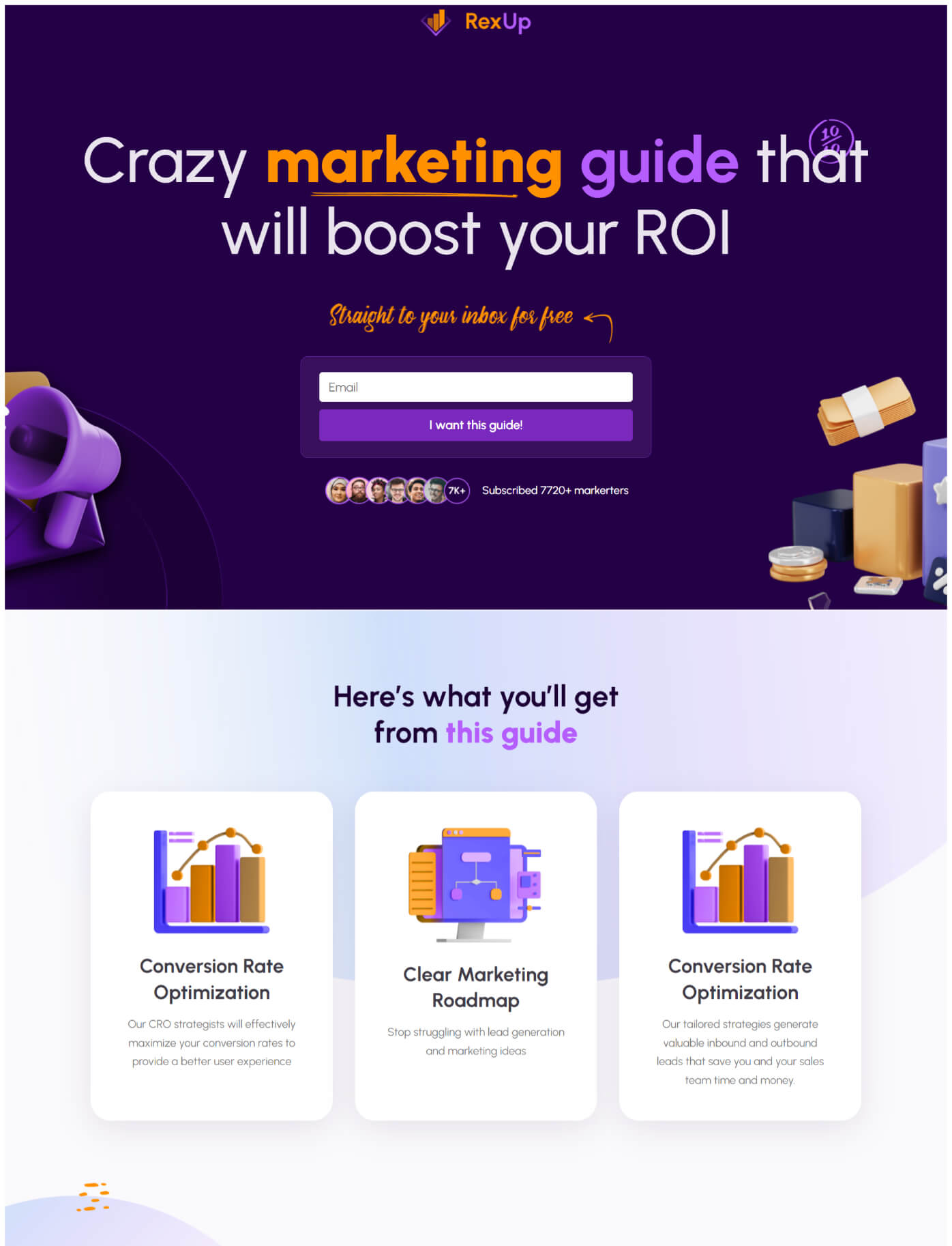 Marketing Agency Gutenberg screenshot