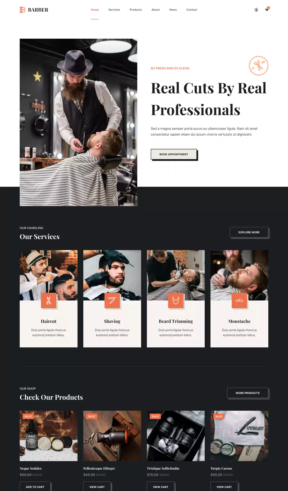 Barber screenshot
