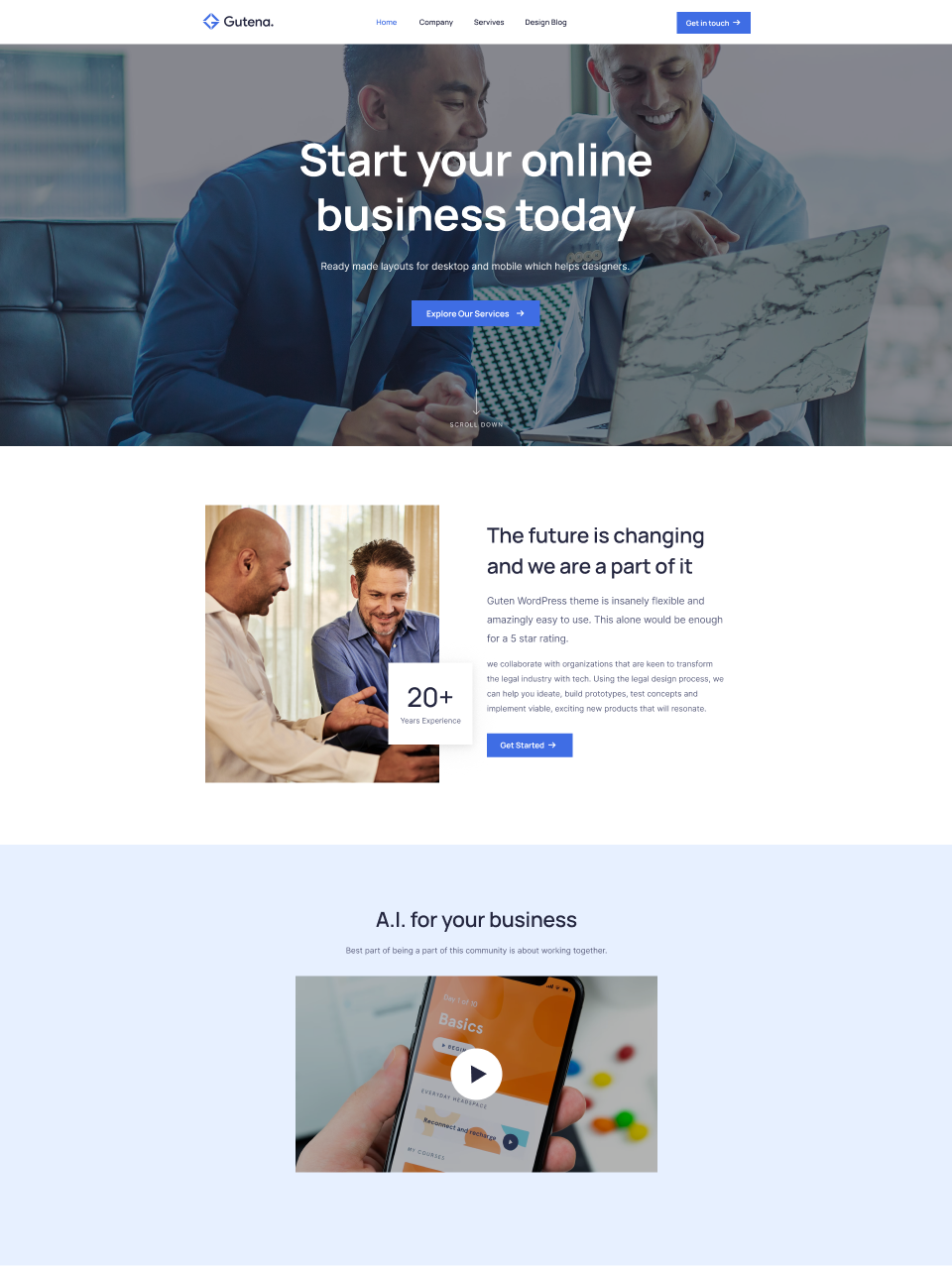 Business screenshot