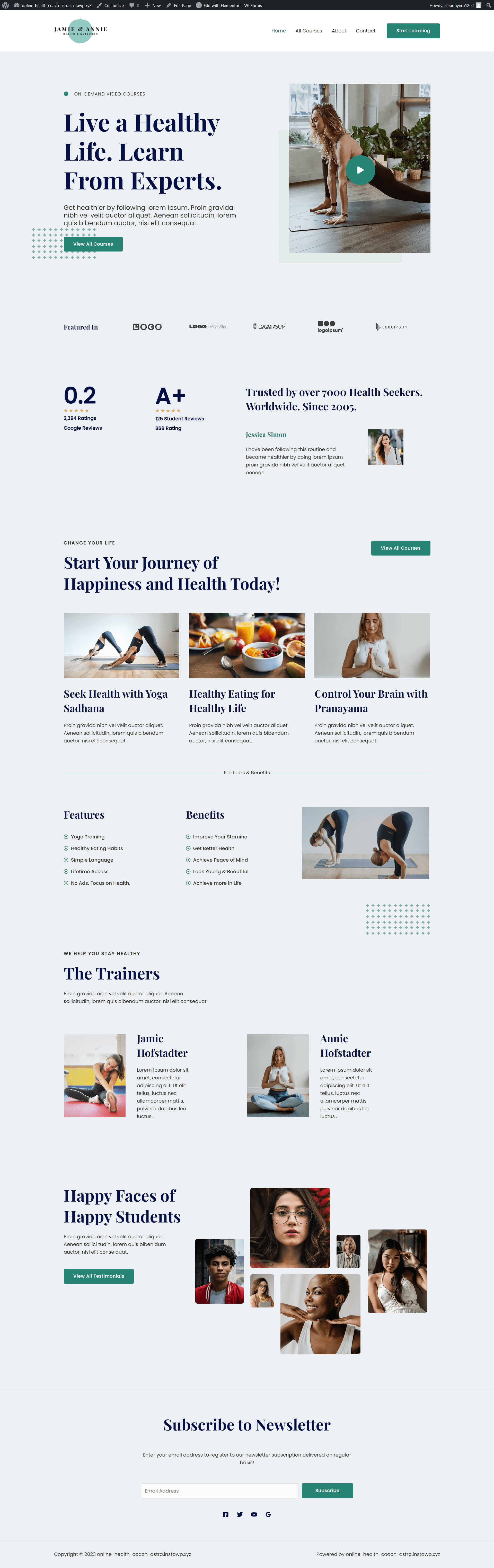 Online Health Coach screenshot