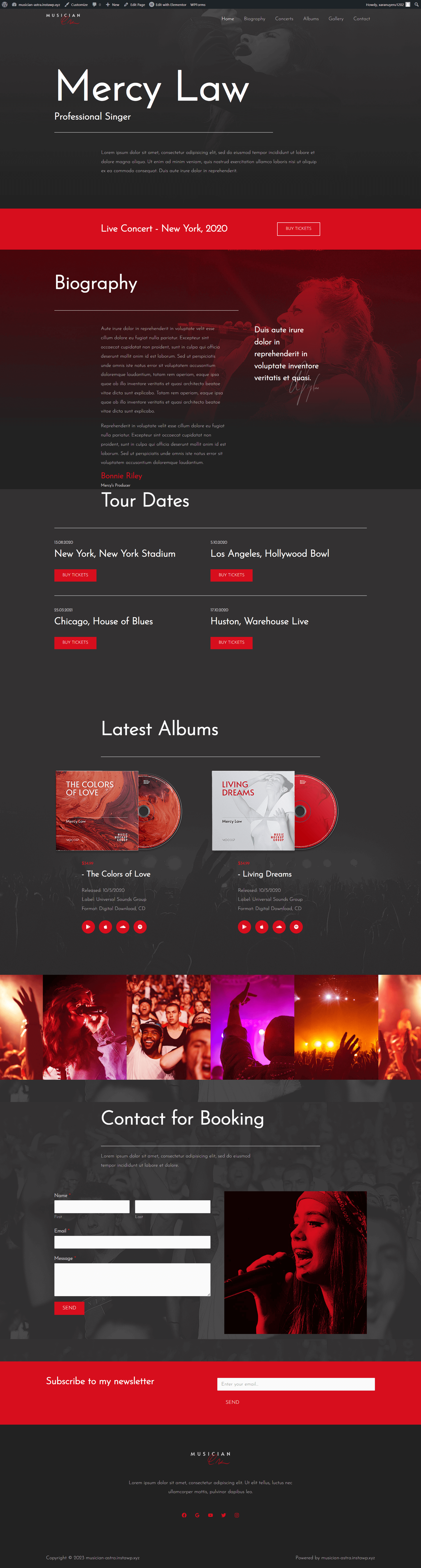 Musician screenshot