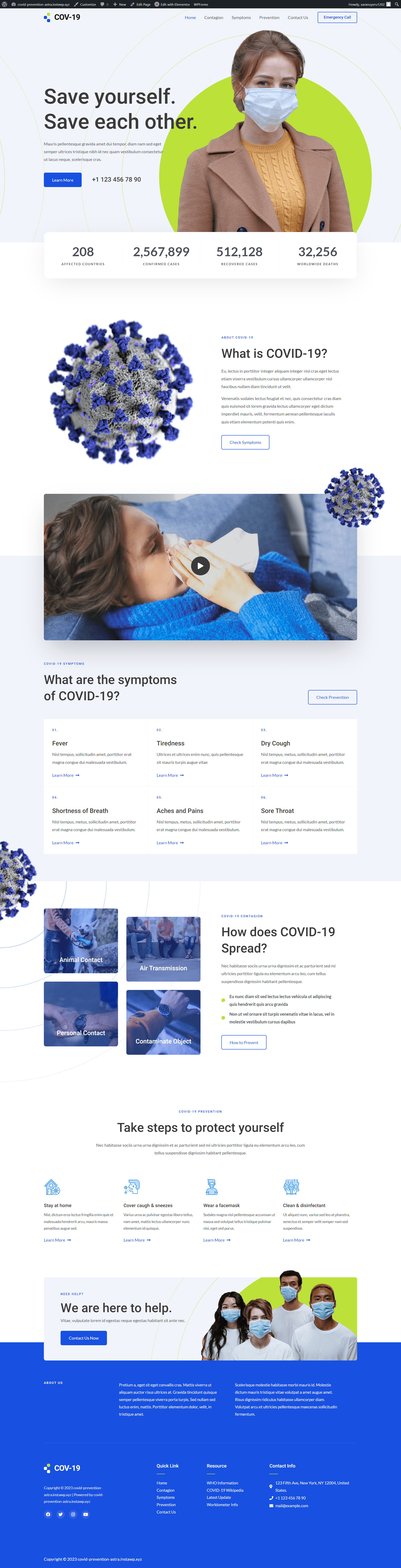 Covid 19 Prevention screenshot