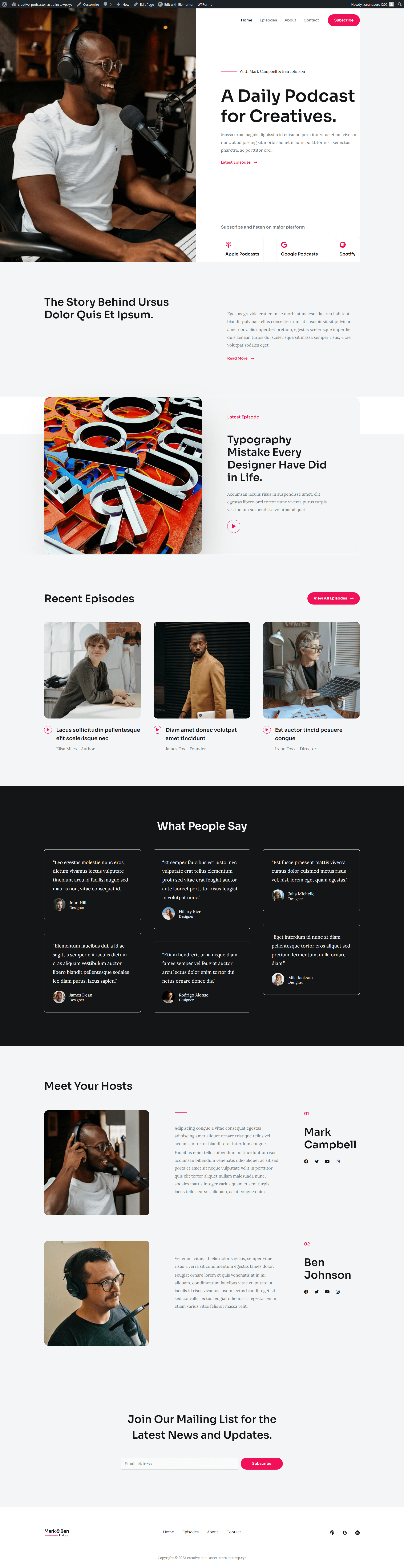 Creative Podcaster screenshot