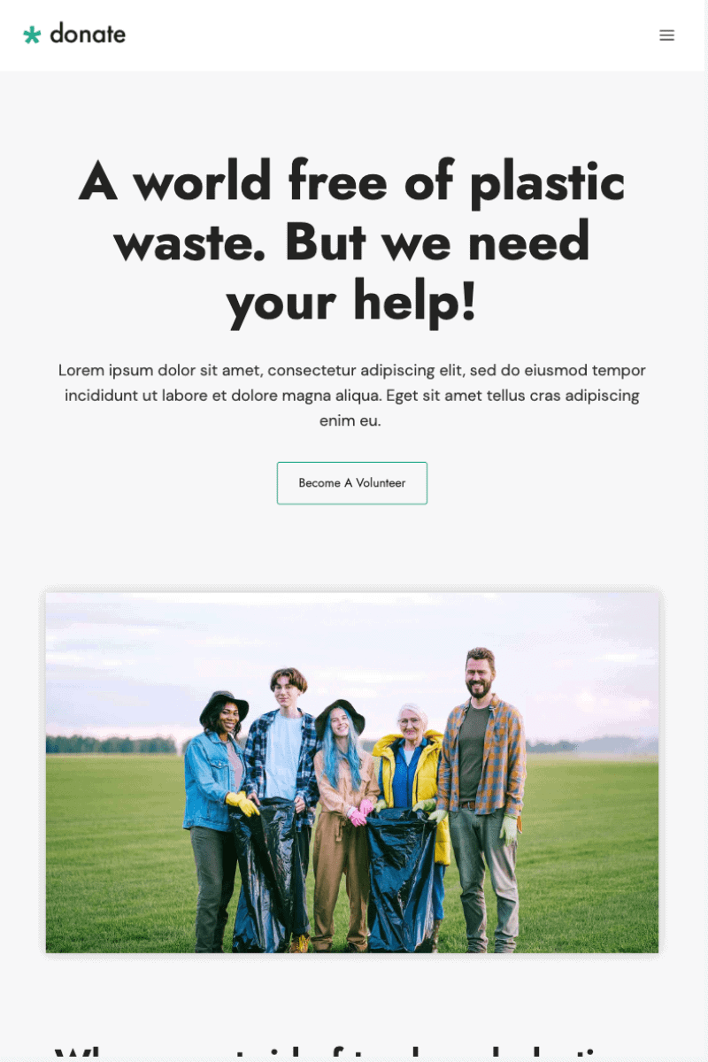 Donate screenshot