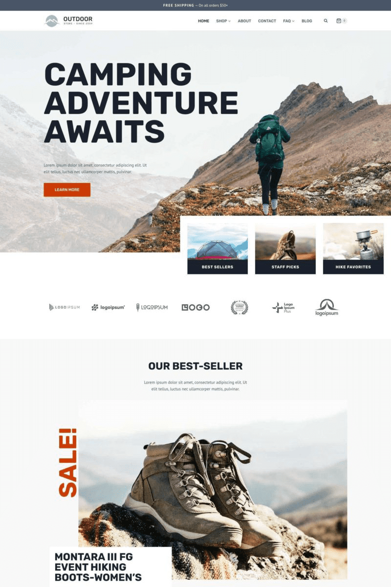 Outdoor Shop screenshot