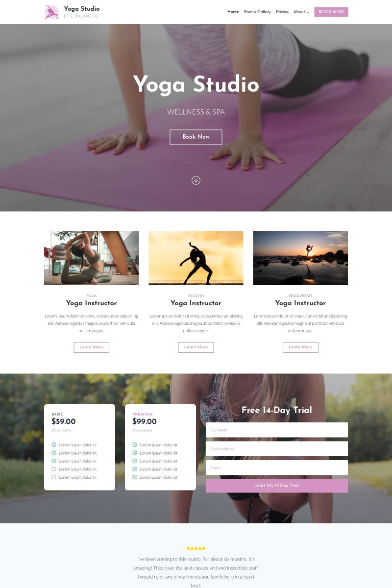 Yoga Studio screenshot