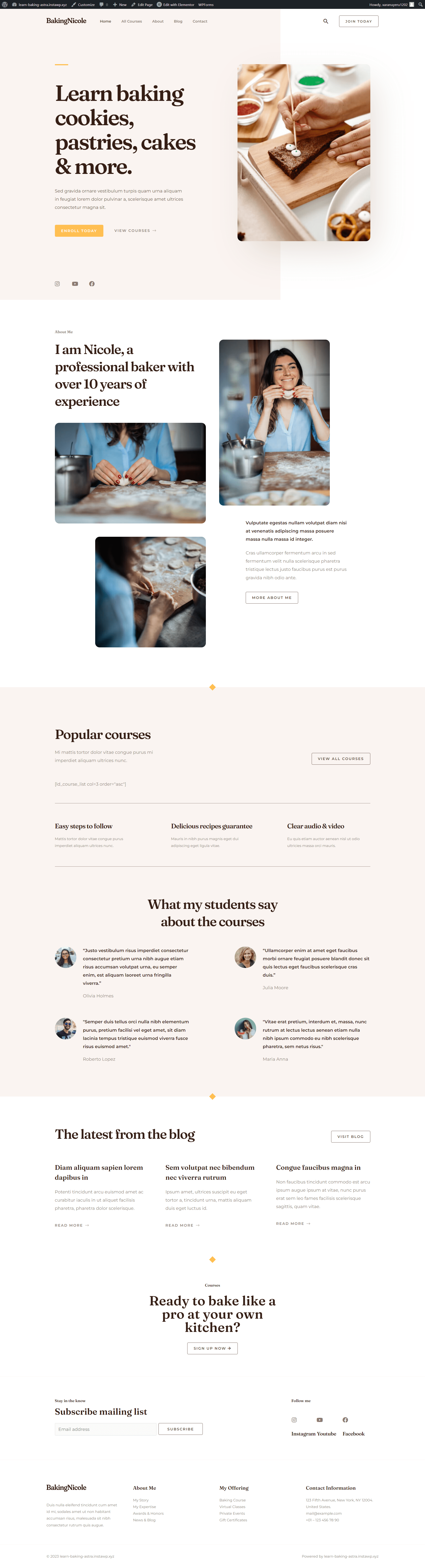 Learn Baking screenshot