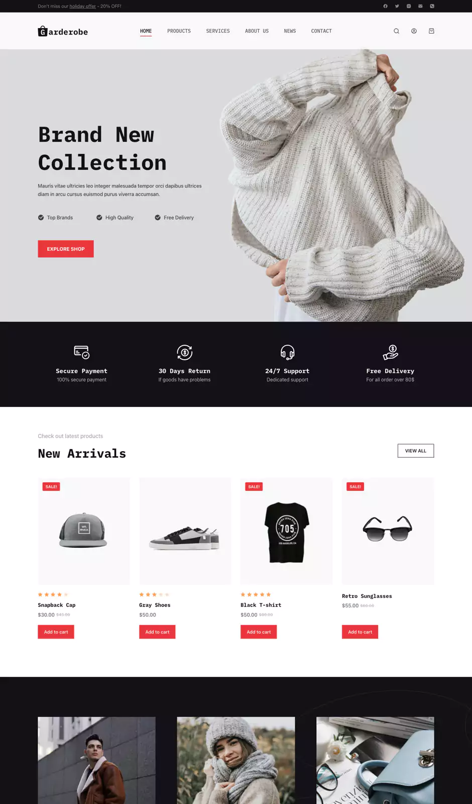 Garderobe screenshot
