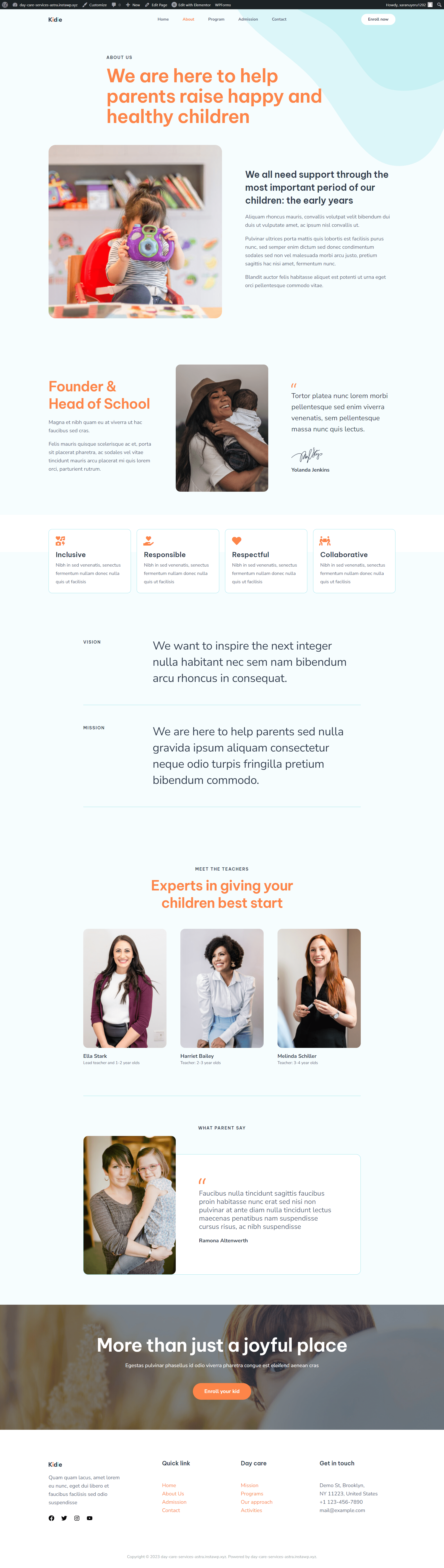 Day Care Services screenshot