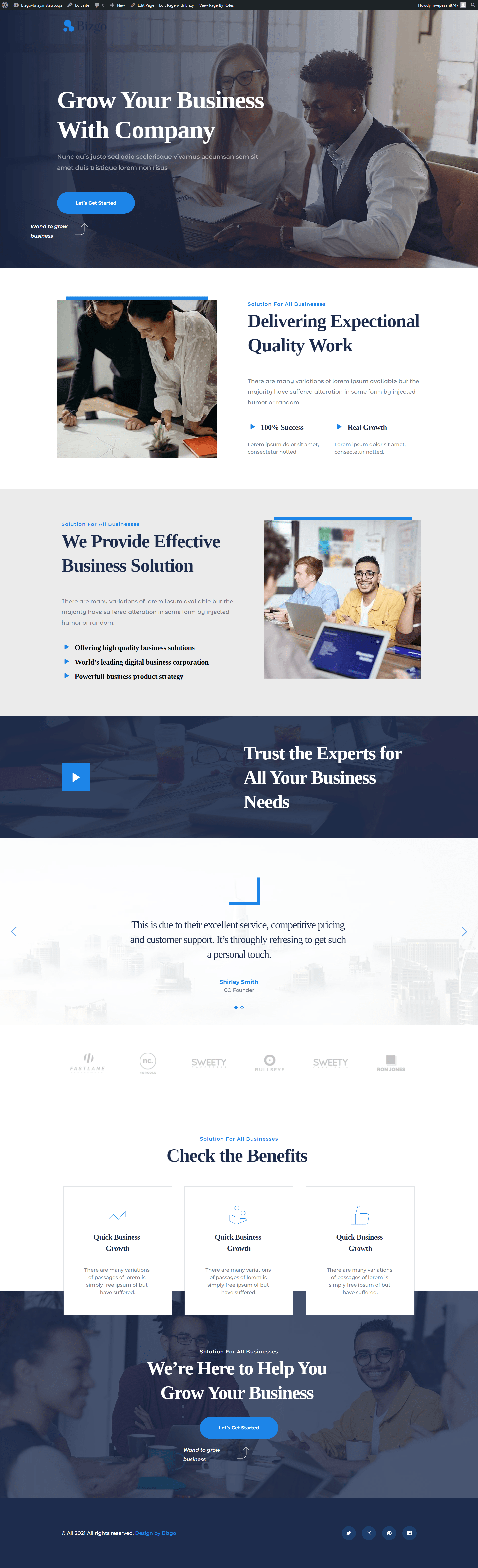 Bizgo screenshot