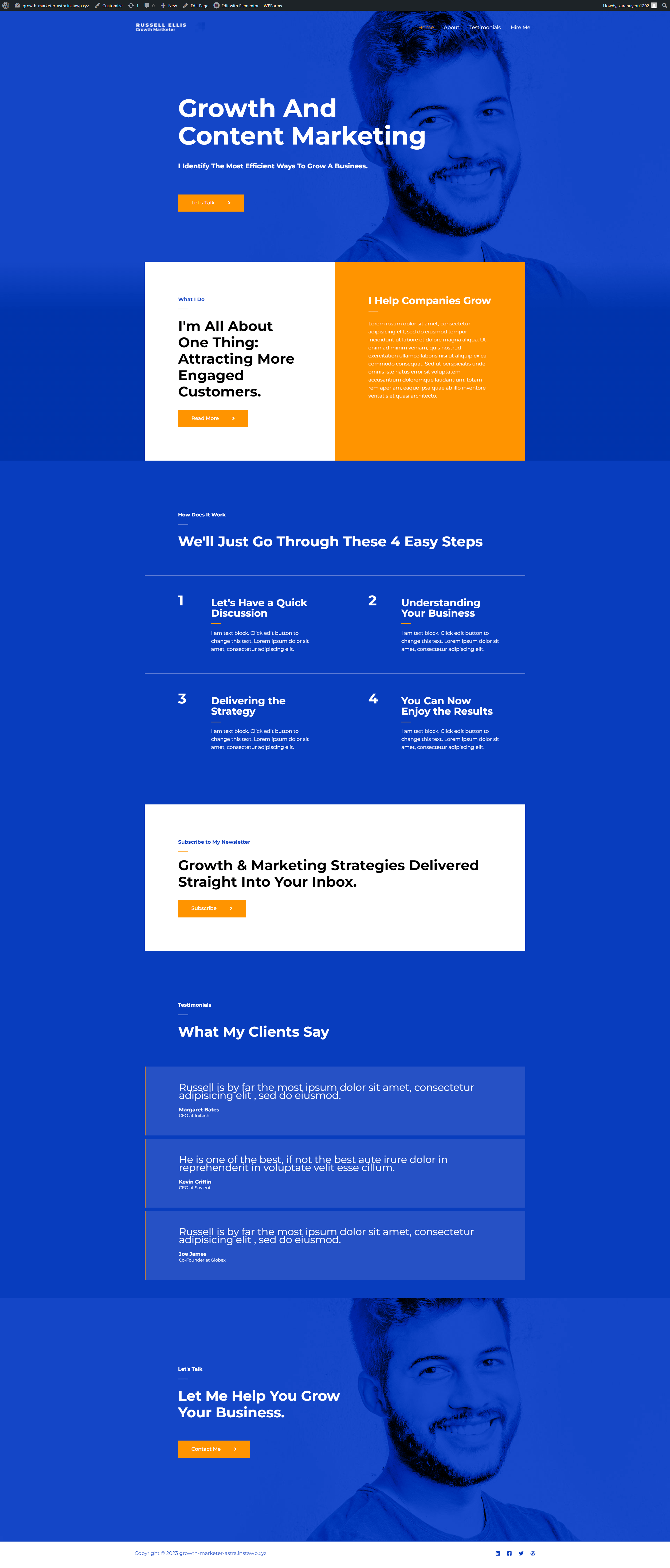 Growth Marketer screenshot