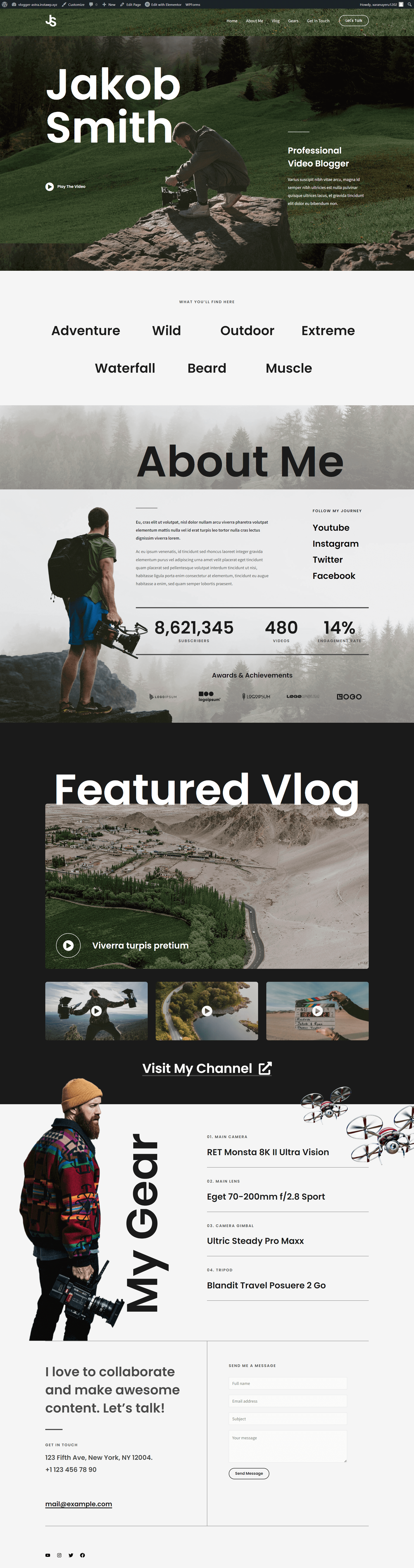 Vlogger screenshot