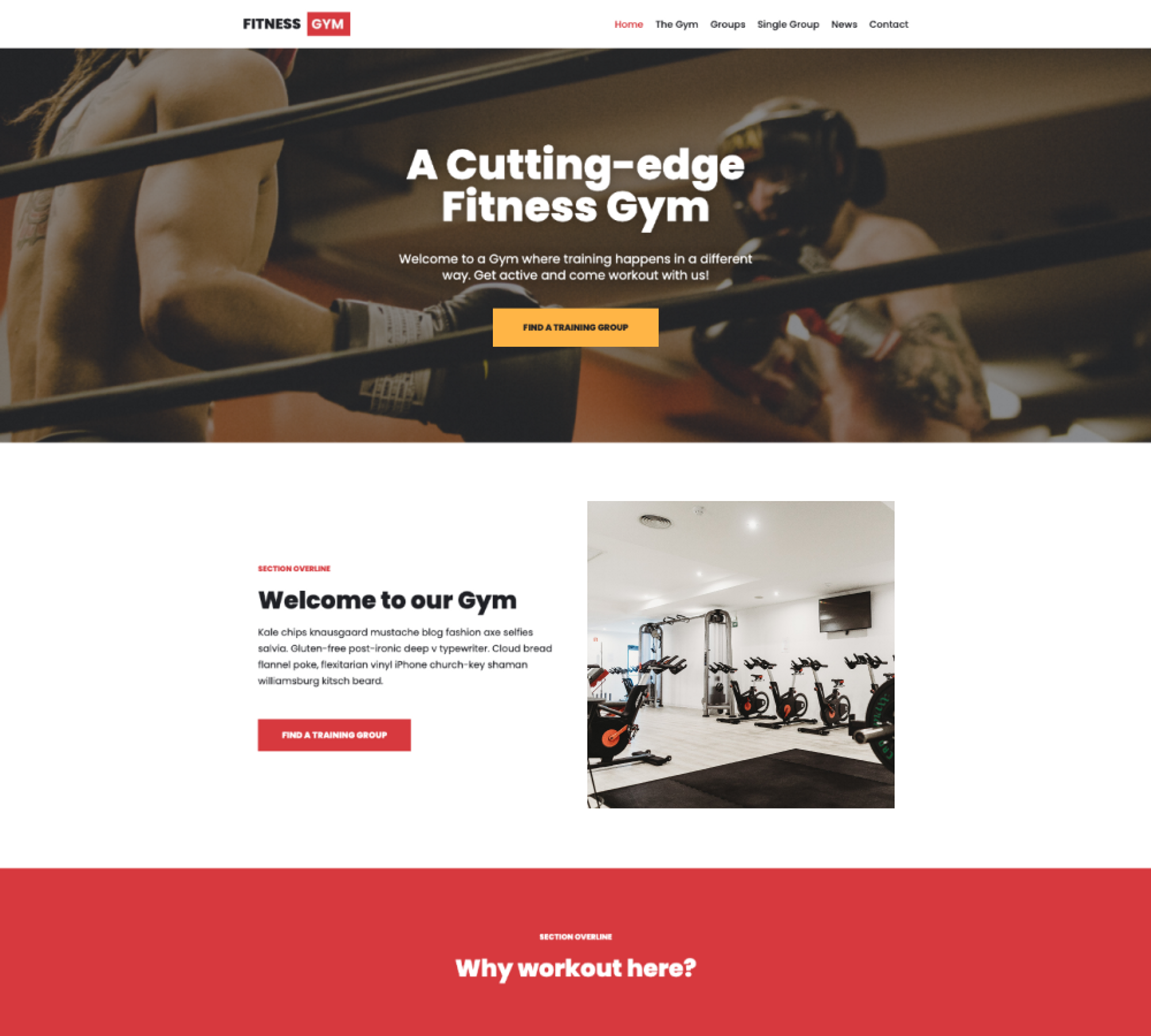 Fitness screenshot