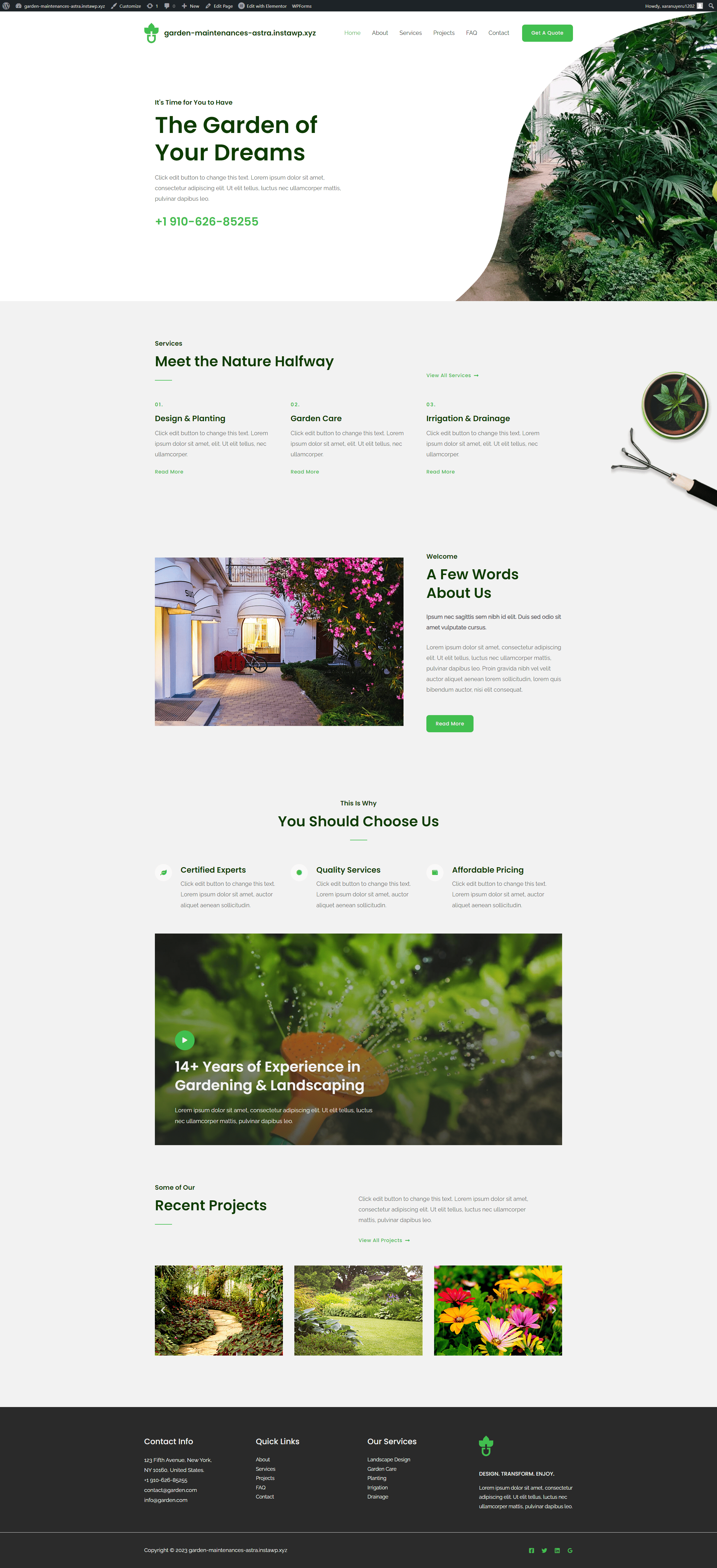 Garden Maintenance by Astra screenshot