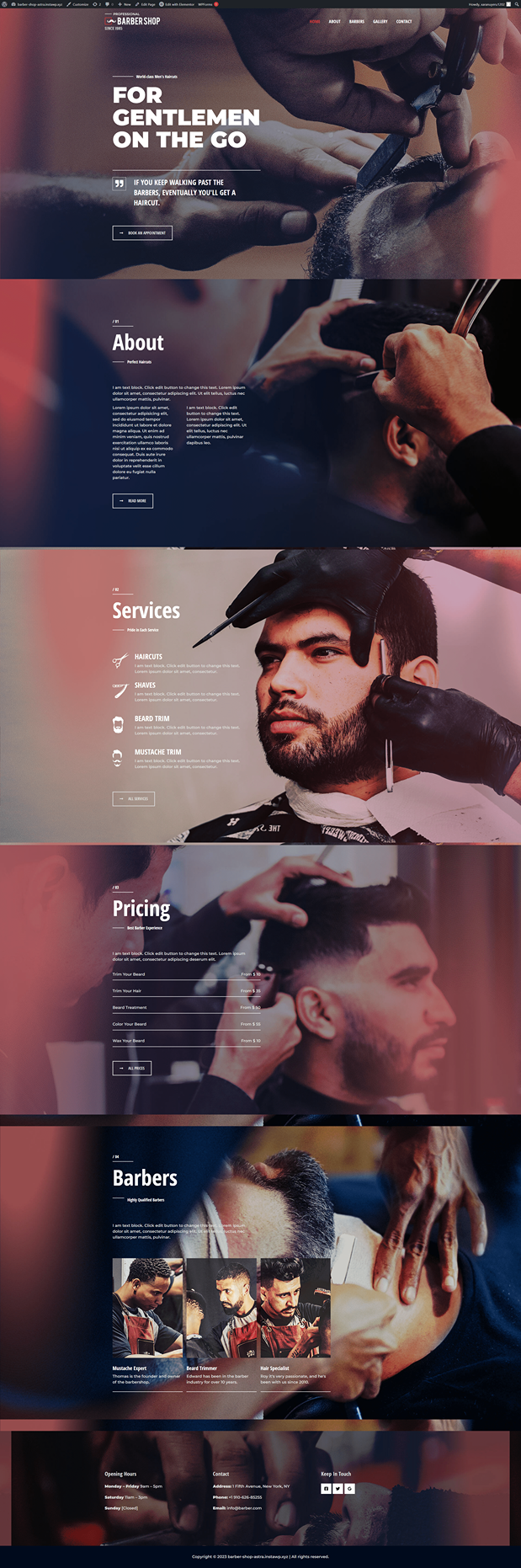 Barber Shop by Astra screenshot