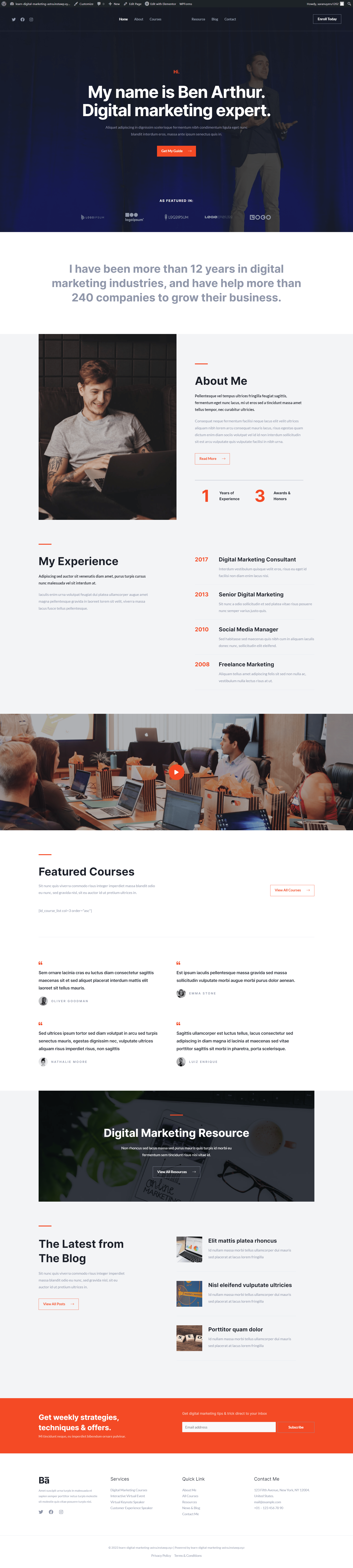Learn Digital Marketing screenshot