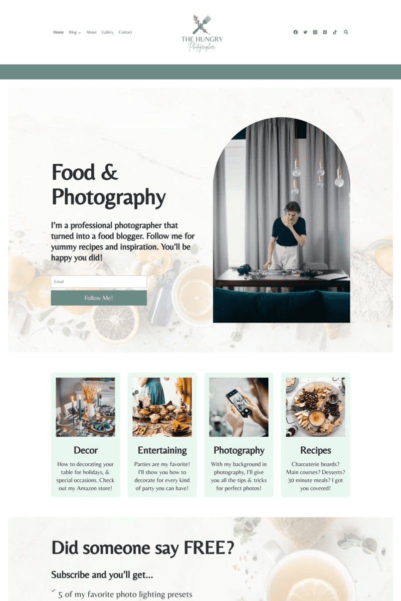 Food Photography screenshot