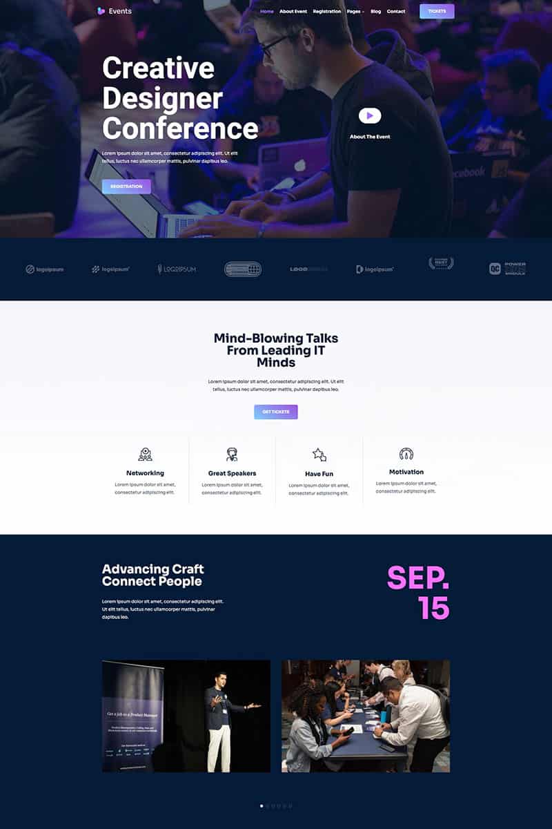 Events screenshot