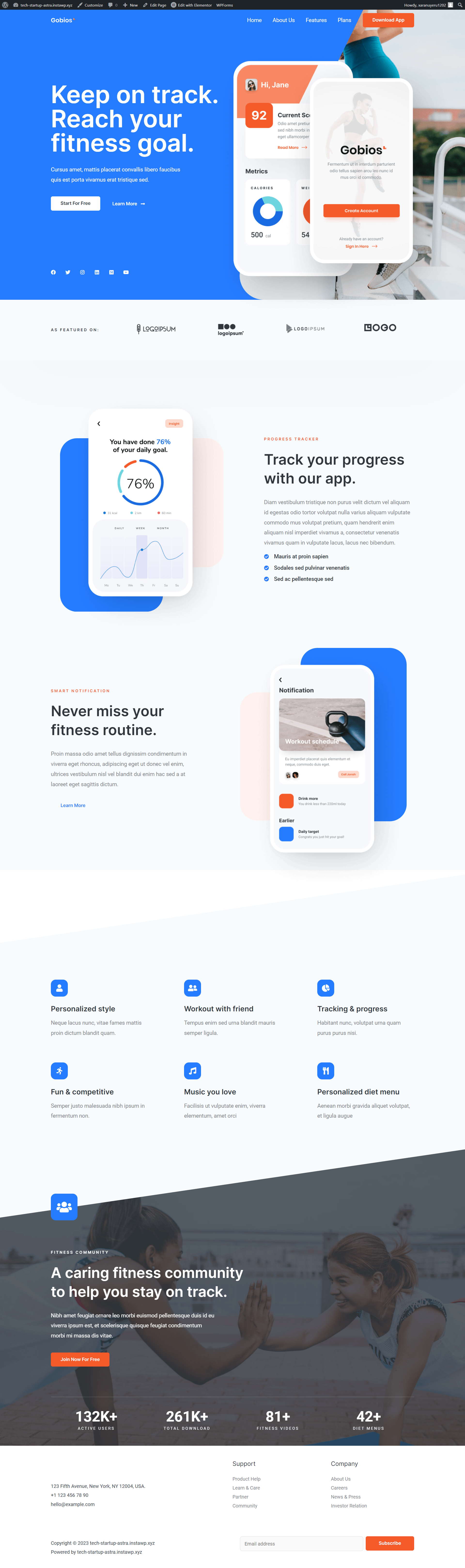 Tech Startup screenshot