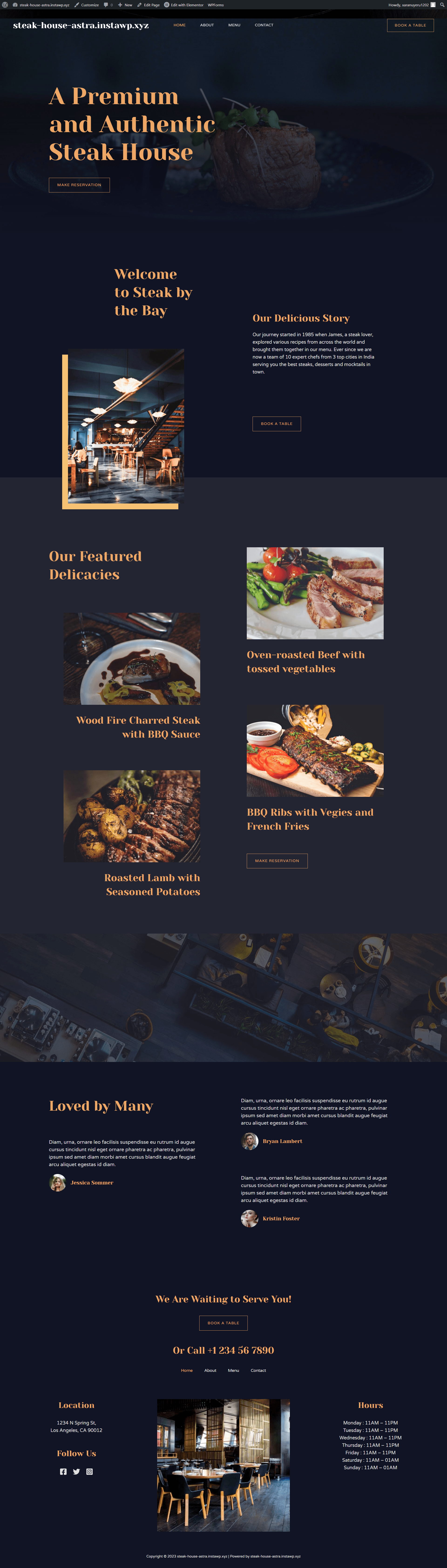 Steak House screenshot